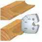 Jeu De 2 Fers Profiles Acier Ht.50Mm N°252 ref 855.252 Leman