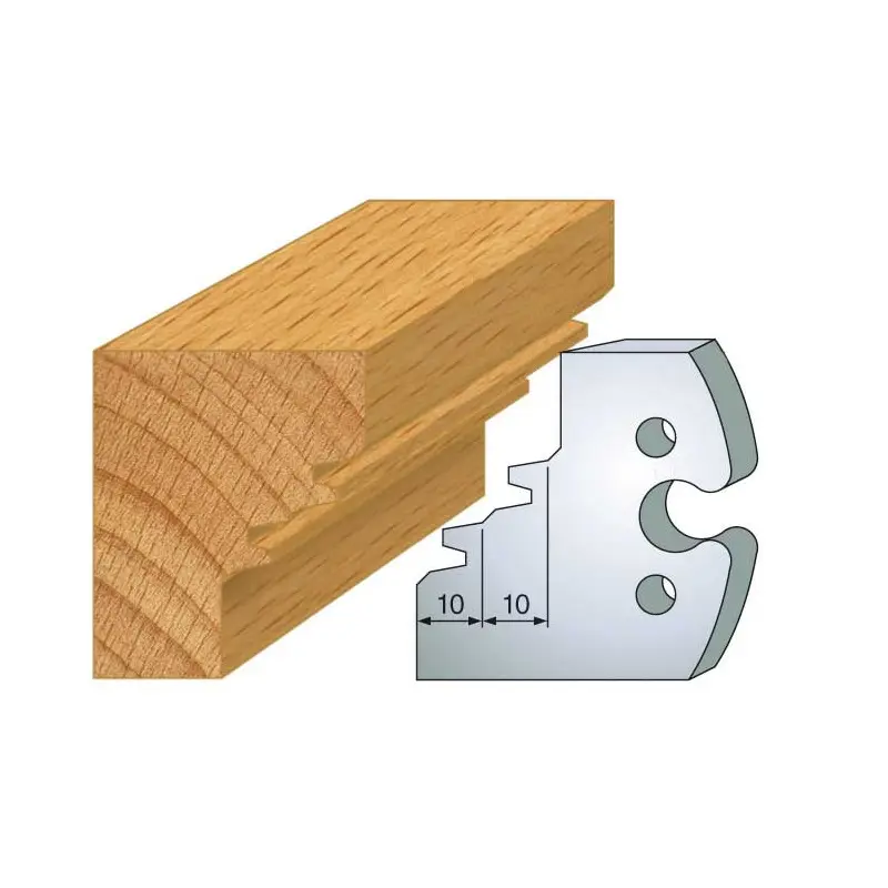 Jeu De 2 Fers Profiles Acier Ht.50Mm N°253 ref 855.253 Leman
