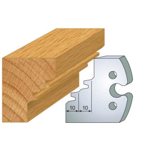 Jeu De 2 Fers Profiles Acier Ht.50Mm N°253 ref 855.253 Leman