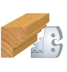 Jeu De 2 Fers Profiles Acier Ht.50Mm N°253 ref 855.253 Leman