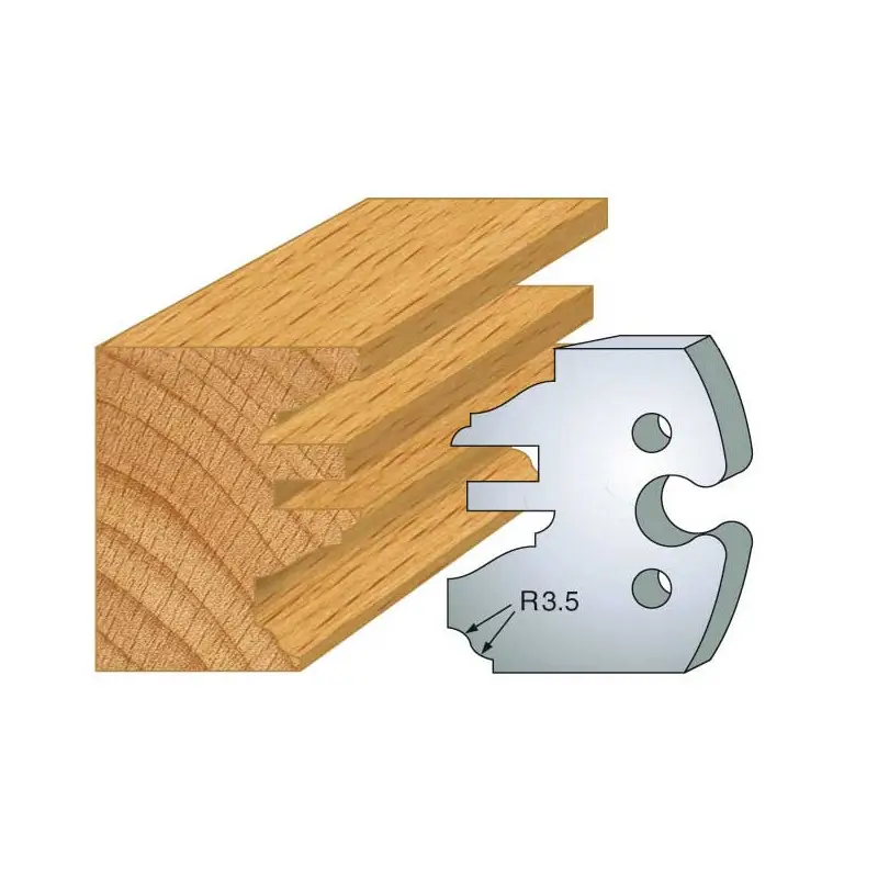 Jeu De 2 Fers Profiles Acier Ht.50Mm N°258 ref 855.258 Leman