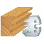 Jeu De 2 Fers Profiles Acier Ht.50Mm N°258 ref 855.258 Leman