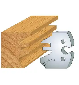 Jeu De 2 Fers Profiles Acier Ht.50Mm N°258 ref 855.258 Leman