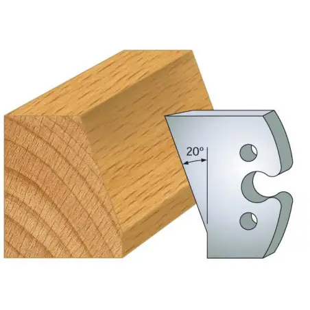 Jeu De 2 Fers Profiles Acier Ht.50Mm N°259 ref 855.259 Leman