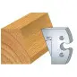 Jeu De 2 Fers Profiles Acier Ht.50Mm N°259 ref 855.259 Leman