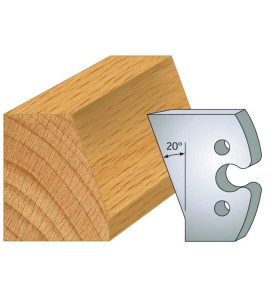 Jeu De 2 Fers Profiles Acier Ht.50Mm N°259 ref 855.259 Leman