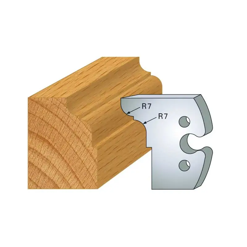 Jeu De 2 Fers Profiles Acier Ht.50Mm N°273 ref 855.273 Leman