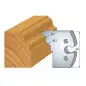Jeu De 2 Fers Profiles Acier Ht.50Mm N°274 ref 855.274 Leman