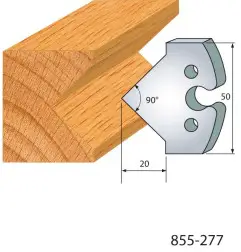 Jeu De 2 Fers Profiles Acier Ht.50Mm N°277 ref 855.277 Leman