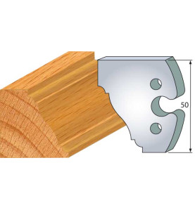 Jeu De 2 Fers Profiles Acier Ht.50Mm N°281 ref 855.281 Leman