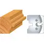 Jeu De 2 Fers Profiles Acier Ht.50Mm N°283 ref 855.283 Leman