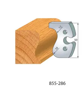 Jeu De 2 Fers Profiles Acier Ht.50Mm N°286 ref 855.286 Leman