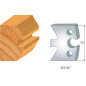 Jeu De 2 Fers Profiles Acier Ht.50Mm N°307 ref 855.307 Leman