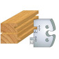 Jeu De 2 Contre-Fers Profiles Ht.50Mm N°201 ref 856.201 Leman