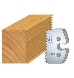 Jeu De 2 Contre-Fers Profiles Ht.50Mm N°203 ref 856.203 Leman