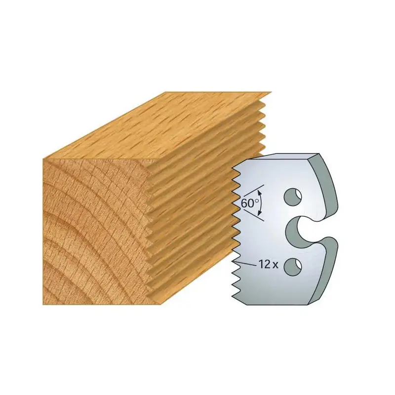 Jeu De 2 Contre-Fers Profiles Ht.50Mm N°203 ref 856.203 Leman