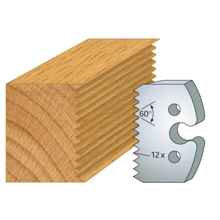 Jeu De 2 Contre-Fers Profiles Ht.50Mm N°203 ref 856.203 Leman