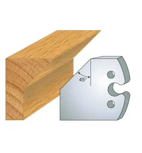 Jeu De 2 Contre-Fers Profiles Ht.50Mm N°205 ref 856.205 Leman