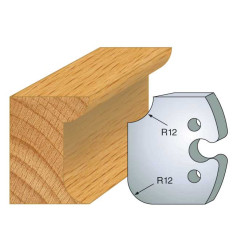 Jeu De 2 Contre-Fers Profiles Ht.50Mm N°206 ref 856.206 Leman