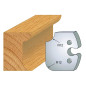 Jeu De 2 Contre-Fers Profiles Ht.50Mm N°206 ref 856.206 Leman