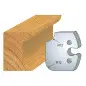Jeu De 2 Contre-Fers Profiles Ht.50Mm N°206 ref 856.206 Leman