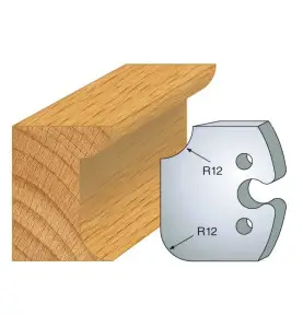 Jeu De 2 Contre-Fers Profiles Ht.50Mm N°206 ref 856.206 Leman