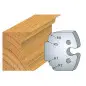 Jeu De 2 Contre-Fers Profiles Ht.50Mm N°207 ref 856.207 Leman