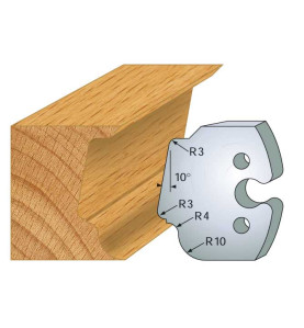 Jeu De 2 Contre-Fers Profiles Ht.50Mm N°208 ref 856.208 Leman