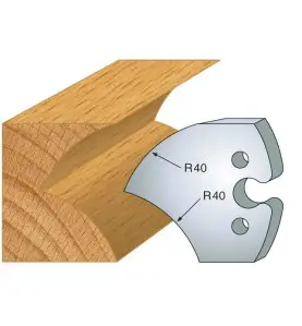 Jeu De 2 Contre-Fers Profiles Ht.50Mm N°209 ref 856.209 Leman