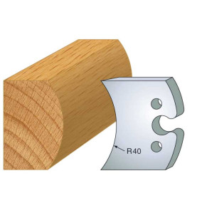 Jeu De 2 Contre-Fers Profiles Ht.50Mm N°215 ref 856.215 Leman