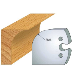 Jeu De 2 Contre-Fers Profiles Ht.50Mm N°218 ref 856.218 Leman
