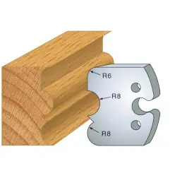 Jeu De 2 Contre-Fers Profiles Ht.50Mm N°221 ref 856.221 Leman