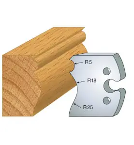 Jeu De 2 Contre-Fers Profiles Ht.50Mm N°222 ref 856.222 Leman
