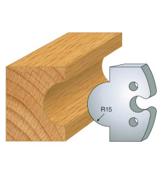 Jeu De 2 Contre-Fers Profiles Ht.50Mm N°226 ref 856.226 Leman