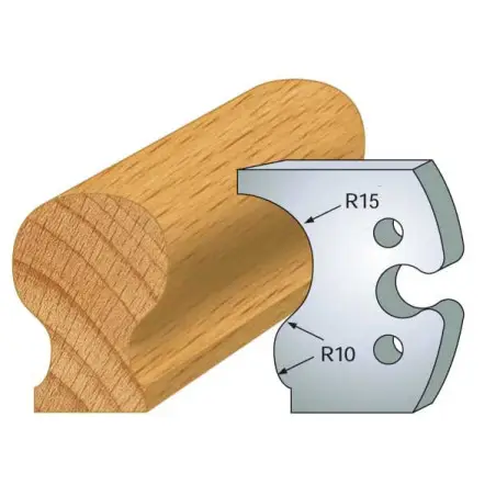 Jeu De 2 Contre-Fers Profiles Ht.50Mm N°229 ref 856.229 Leman