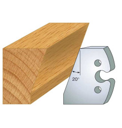 Jeu De 2 Contre-Fers Profiles Ht.50Mm N°230 ref 856.230 Leman