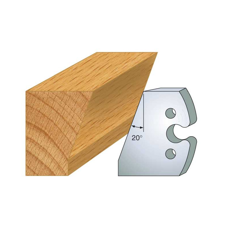 Jeu De 2 Contre-Fers Profiles Ht.50Mm N°230 ref 856.230 Leman