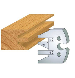 Jeu De 2 Contre-Fers Profiles Ht.50Mm N°232 ref 856.232 Leman