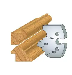 Jeu De 2 Contre-Fers Profiles Ht.50Mm N°233 ref 856.233 Leman