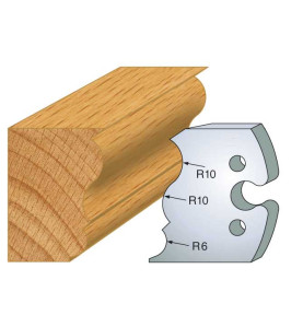 Jeu De 2 Contre-Fers Profiles Ht.50Mm N°240 ref 856.240 Leman