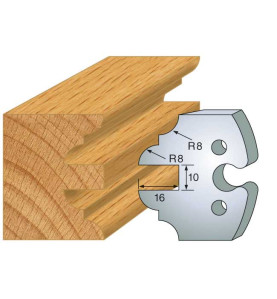 Jeu De 2 Contre-Fers Profiles Ht.50Mm N°250 ref 856.250 Leman