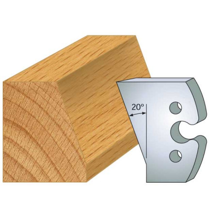 Jeu De 2 Contre-Fers Profiles Ht.50Mm N°259 ref 856.259 Leman