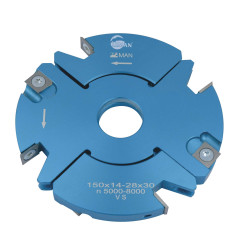 Po Extensible D140 Al30 Ep14/28 Z4+V4 À Feuillure/Rainure/Tenon ref 928.140.30.1428 Leman