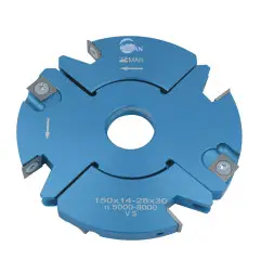 Po Extensible D140 Al30 Ep14/28 Z4+V4 À Feuillure/Rainure/Tenon ref 928.140.30.1428 Leman