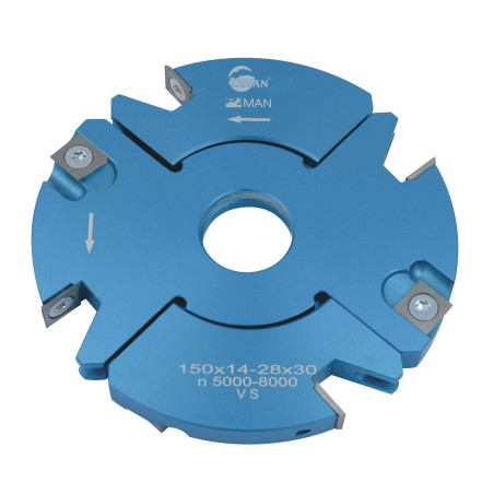 Po Feuil/ Rainu/Tenon Ext D150 Al30 Ep20/39 Z4+V4 ref 928.150.30.2039 Leman