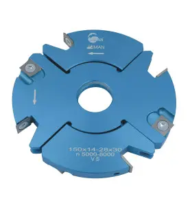 Po Feuil/ Rainu/Tenon Ext D150 Al30 Ep20/39 Z4+V4 ref 928.150.30.2039 Leman