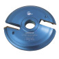 Po Plate Bande Travail Dessus D160 Z2 Profil N°1 Al.30 ref 948.160.30.01 Leman