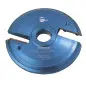 Po Plate Bande Travail Dessus D160 Z2 Profil N°1 Al.30 ref 948.160.30.01 Leman