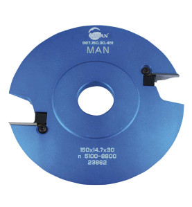 Po Profils -C/Profils N°451 D150 Al30 Ep14 Z2 Avt 17 ref 987.150.30.451 Leman