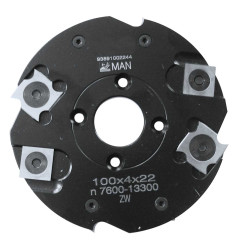 P.O. A Rainer Assemblage Lamelle D100X3,96X22 2+2Z + 2+2V - Anti-Rejet ref 938.9.100.22.44 Leman